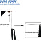 115g Super Light Weight Trekking Poles Foldable 5-Sections Hiking Sticks Climbing Poles Collapsible Nordic Walking Sticks Poles
