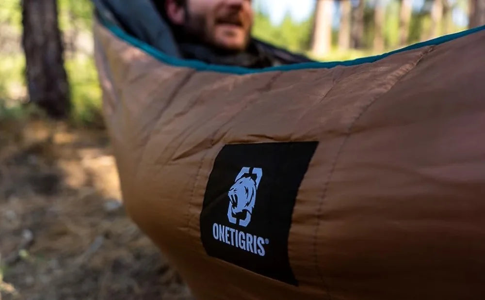 OneTigris Hideout Hammock Underquilt, Full Length Lightweight 4 Season Hammock Gear Underquilt for Hammock Camping Hiking