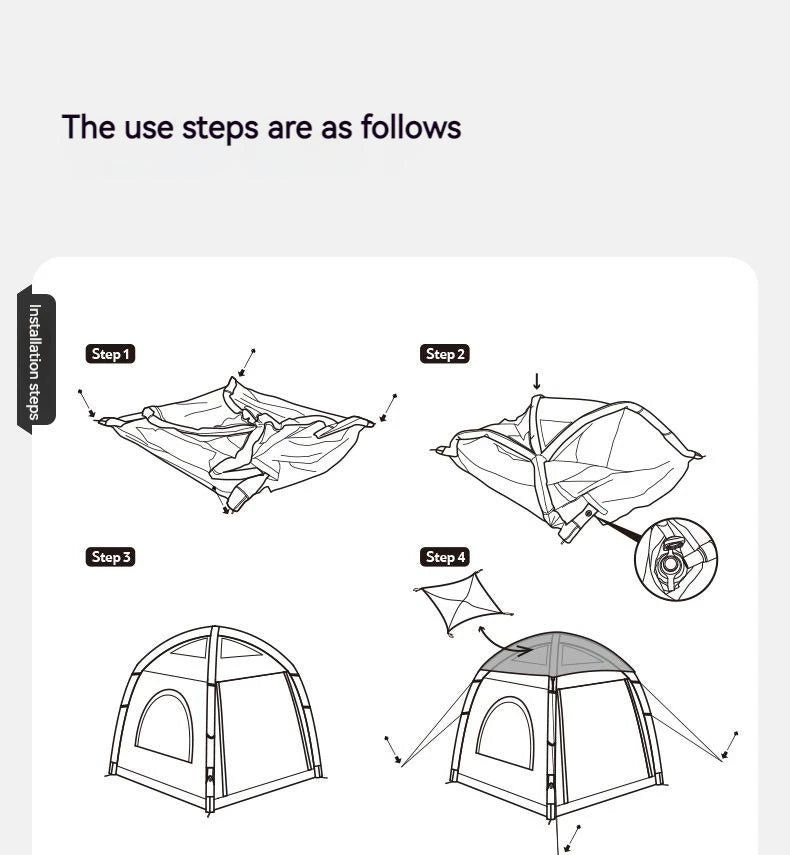 Naturehike ANGO AIR Dome Tent Camping Inflatable Tent for 3 People with Pump 150D Oxford Cloth Portable Easy Set Up 2-Doors