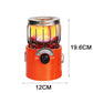 Outdoor Heater 1300W Portable Dual-Use Heating Stove Liquefied Gas Mini Tent Heater Grill Stove Tent Heater For Camping