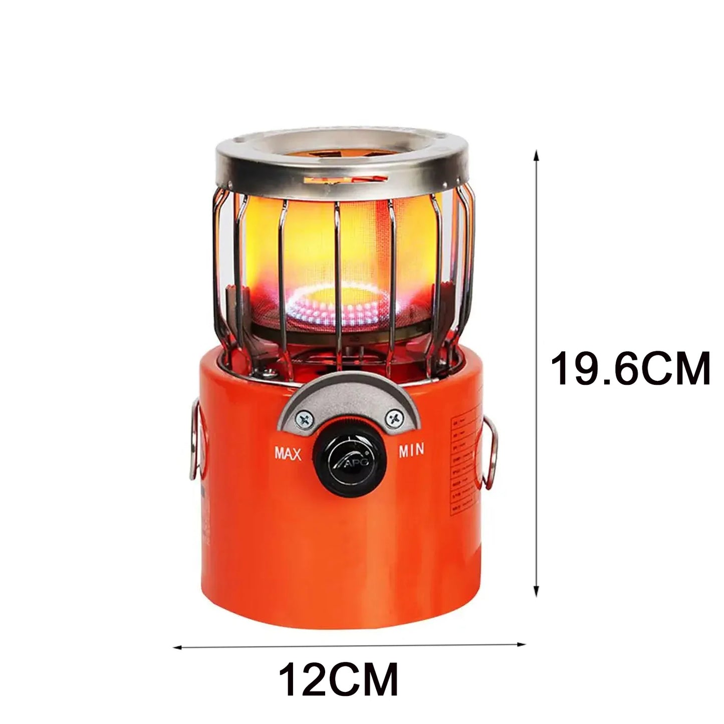 Outdoor Heater 1300W Portable Dual-Use Heating Stove Liquefied Gas Mini Tent Heater Grill Stove Tent Heater For Camping