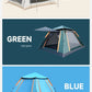 Folding tent camping equipment Outdoor camping tent Automatic spring quick-opening camping windproof sun protection park tent