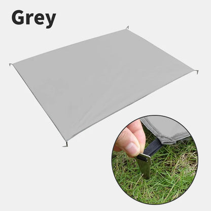 Waterproof Camping Mat with Pegs Tent Mattress Outdoor Picnic Blanket Ultralight  Large Portable Pocket Travel Mat Beach Mat