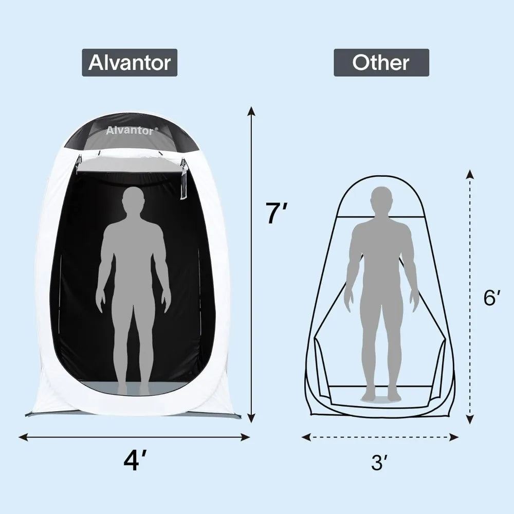 Shower Tent Portable Changing Room, Outdoor Toilet, Pop Up Shelter for Privacy, Dressing Room