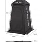 Naturehike BLACKDOG One-touch Shower Tent Automatic Cabin Toilet Beach Tent Waterproof Sunscreen Privacy Outdoor Changing Room