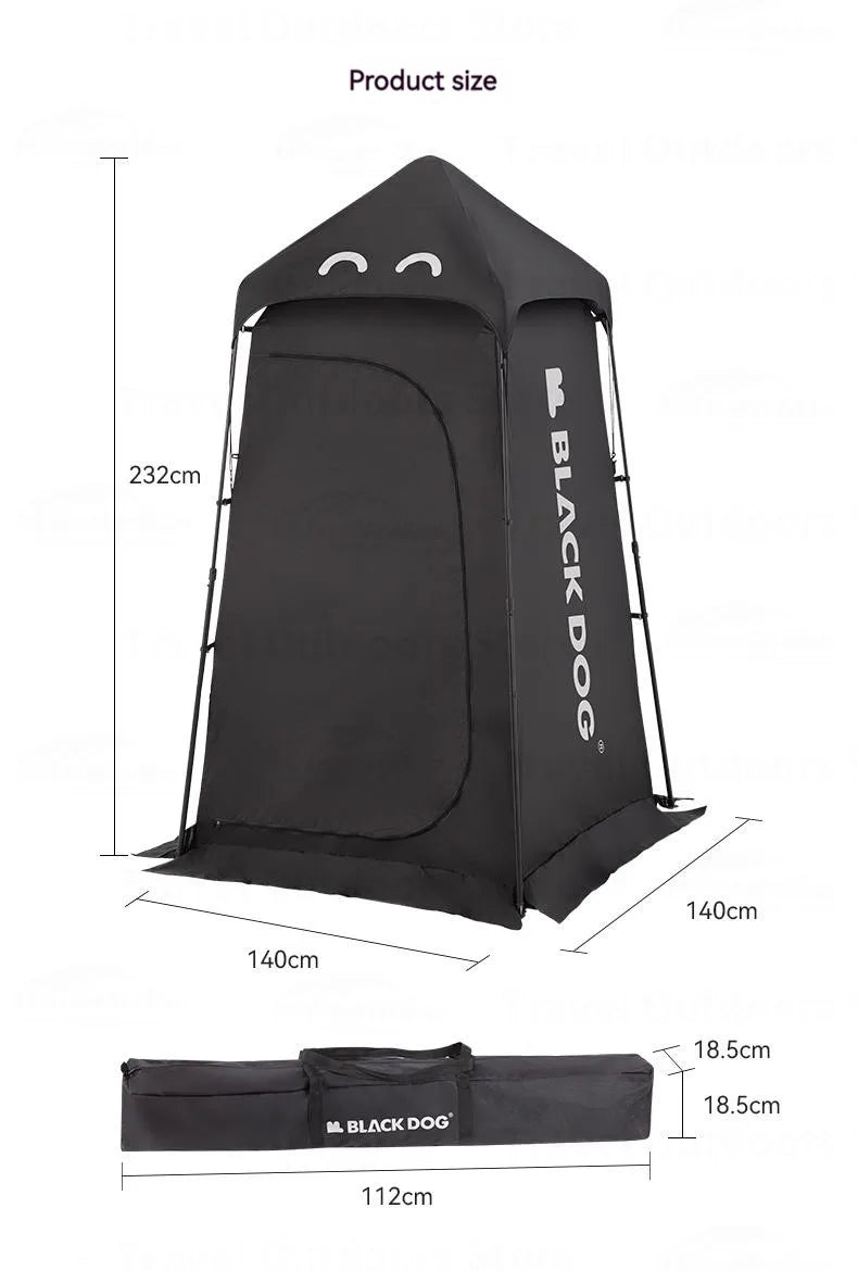 Naturehike BLACKDOG One-touch Shower Tent Automatic Cabin Toilet Beach Tent Waterproof Sunscreen Privacy Outdoor Changing Room