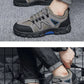 Men's Outdoor Hiking Shoes, Hiking Boots, Suede Leather Outdoor Shoes, Wear-resistant Men's Walking and Hunting Sports Shoes