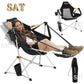 KingCamp Camping Chair, Hammock Chair, Folding Rocking Chair, Aluminum Adjustable Back Swing , Chair with Removable Footrest