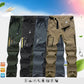 Mens Hiking Convertible Pants Camping Water Repellent Lightweight Quick Dry Zip Off Fishing Outdoor Cargo Work Trekking Trousers