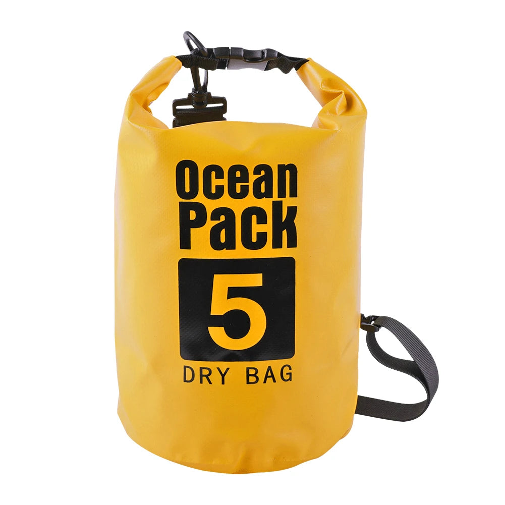 2L/3L/5L/10L Waterproof Dry Bag Pack Sack Swimming Rafting Kayaking River Trekking Floating Sailing Canoing Boating Water Bag