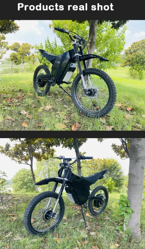 SS30 New Arrivals stealth bomber ebike 15000w 200A Controller Max Speed 120KM/H electric bike