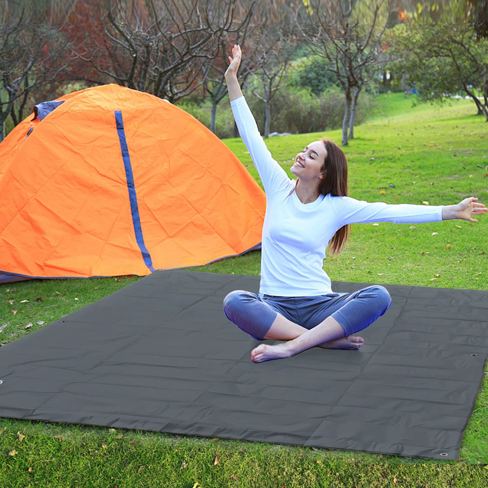 Ultralight Beach Camping Bag Tent Mat Waterproof Outdoor Camping Mat Foldable Picnic Blanket Beach Mat for Camping Hiking