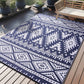 Olanly Outdoor Waterproof Rugs Reversible Plastic Straw Rug Indoor Outdoor Washable Boho Patio Rug RV Mat For Patio Camp Picnic