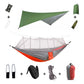 Anti Outdoor Camping Hammock With Mosquito Net And Rain Tent Equipment Supplies Shelters Camp Bed Survival Portable Hammock