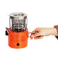 Outdoor Heater 1300W Portable Dual-Use Heating Stove Liquefied Gas Mini Tent Heater Grill Stove Tent Heater For Camping