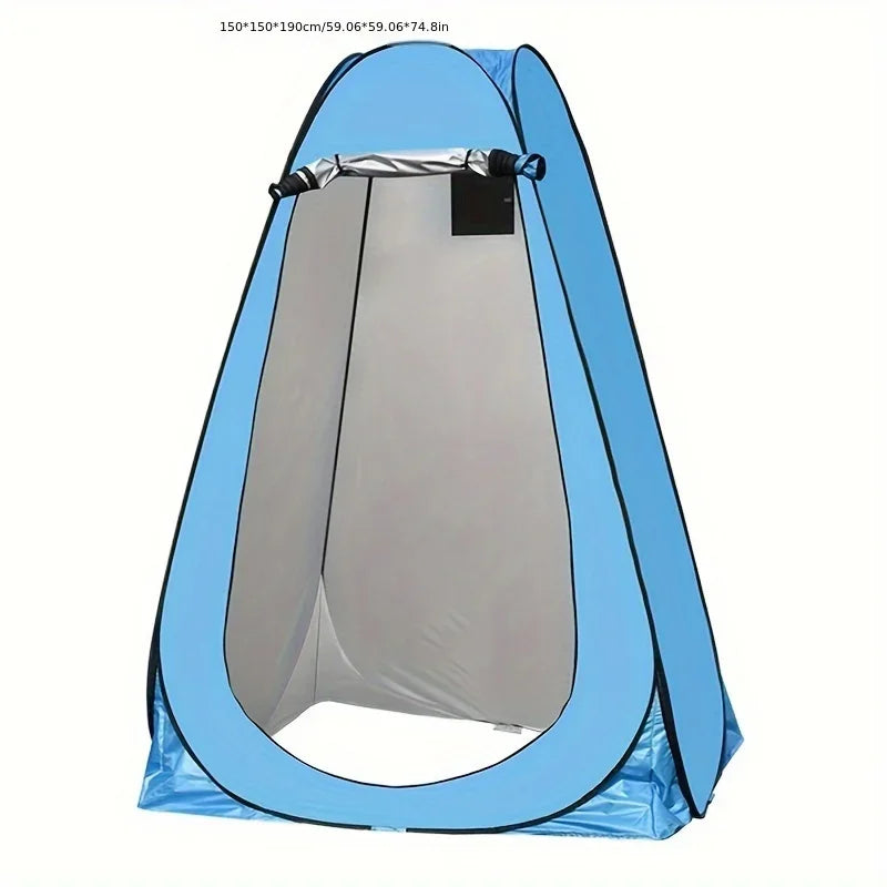 Portable Privacy Shower Tent Outdoor Waterproof Changing Room Shelter for Camping Hiking Beach Toilet Shower Bathroom