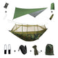 Anti Outdoor Camping Hammock With Mosquito Net And Rain Tent Equipment Supplies Shelters Camp Bed Survival Portable Hammock