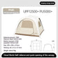 Naturehike Dome Tent Canopy Waterproof PU5000+ UPF12500+ Quick Open Docking Tent Outdoor Camping Large Sunshade Tarp Family