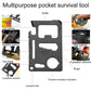 15 IN 1 Emergency Survival Kit Gear Camping Travel Multifunction Tactical Defense Equipment First Aid SOS Wilderness Adventure