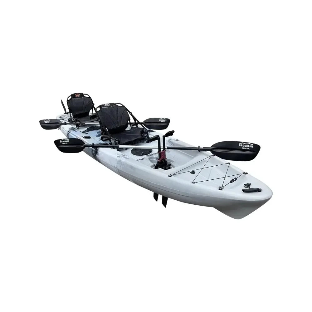 13.5 Tandem Pedal Kayak Sit On Top Fishing Kayak Ultimate Tandem Experience 680-pound weight Item Weigh 85 Pounds Kayaking