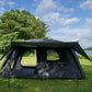 8-10 Person Camping Tent with 3 Door 2 Room Large Family Cabin Tents, Double Layer Waterproof Portable Tent,Big Tents