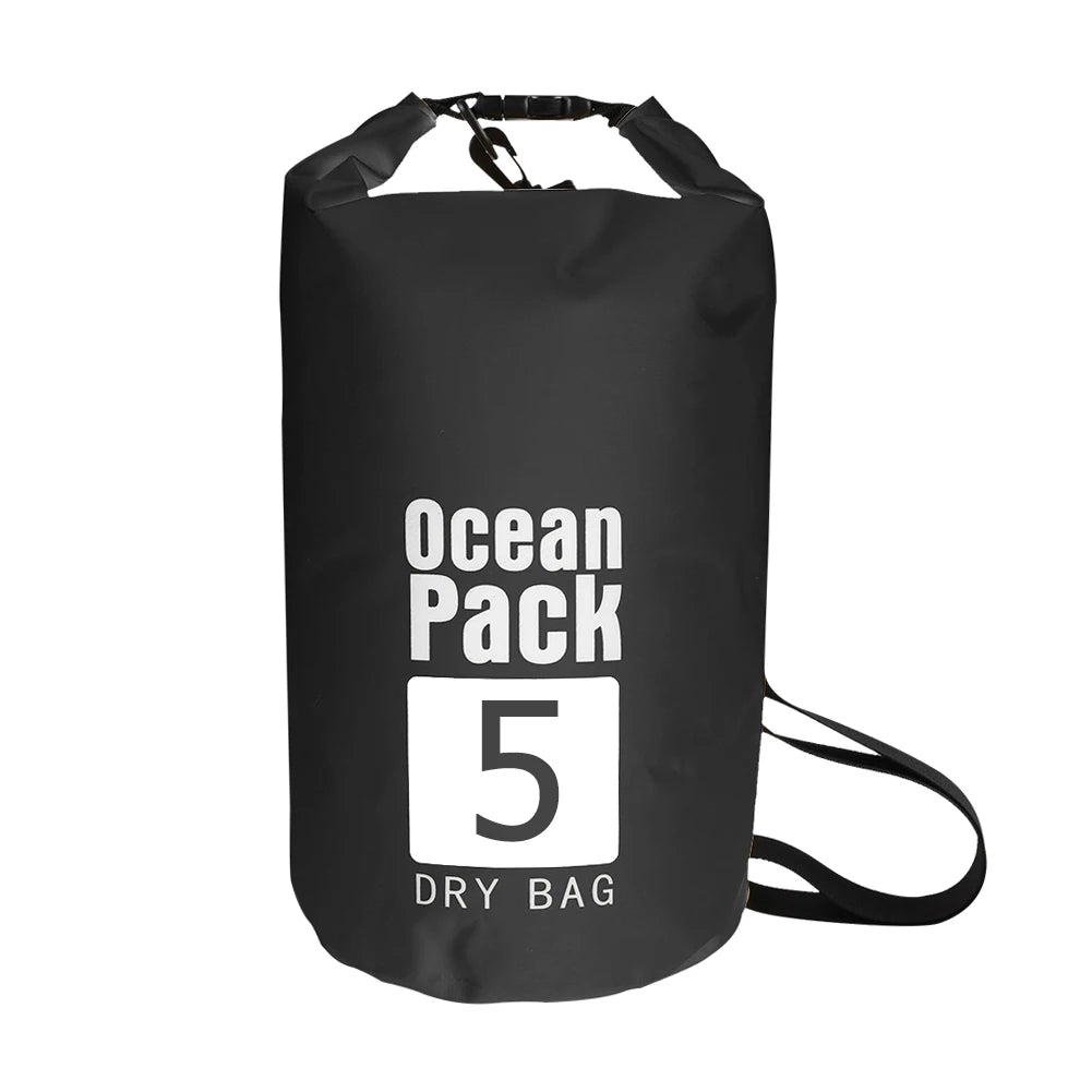 2L/3L/5L/10L Waterproof Dry Bag Pack Sack Swimming Rafting Kayaking River Trekking Floating Sailing Canoing Boating Water Bag