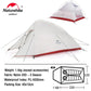 Naturehike Cloud Up 2 Tent Ultralight 20D 210T Outdoor Camping Hiking Cycling Travel Tents With Footprint