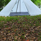 Lightweight Tipi Hot Tents with Stove Jack, Standing Room,Teepee Tent for Hunting, Family Team Camping,Brown, 6-8Persons