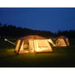 8-10 Person Camping Tent with 3 Door 2 Room Large Family Cabin Tents, Double Layer Waterproof Portable Tent,Big Tents