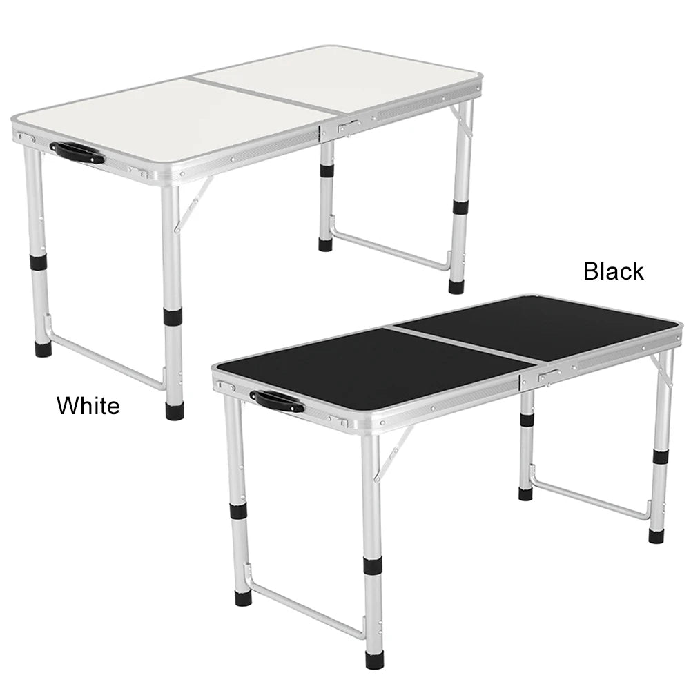 Small Outdoor Camping Folding Table Picnic BBQ Portable Foldable Desk Ultralight Aluminium Alloy+Wood Board Home Indoor Table