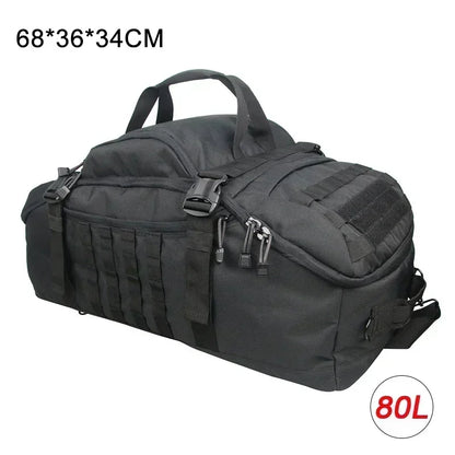 35L 50L 80L Outdoor Mountaineering Bag Molle Tactical Backpack Large Duffel Bag Hiking Camping Travel Bags