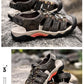 Summer Pu Leather Sandals For Men Rubber Outdoor Men Beach Shoes Anti-Slip Trekking Sandals Weight Light Male Hiking Sandals