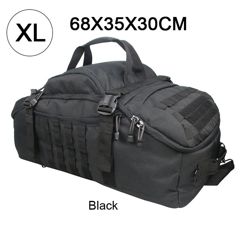 LQARMY 30L 50L 80L Outdoor Mountaineering Bag Molle Tactical Backpack Large Duffel Bag Hiking Camping Travel Bags